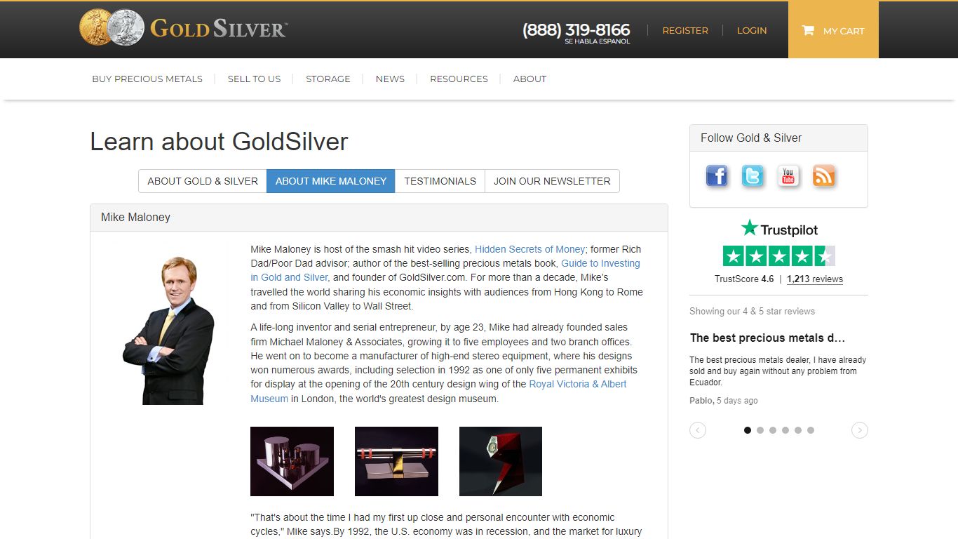 Mike Maloney - GoldSilver.com